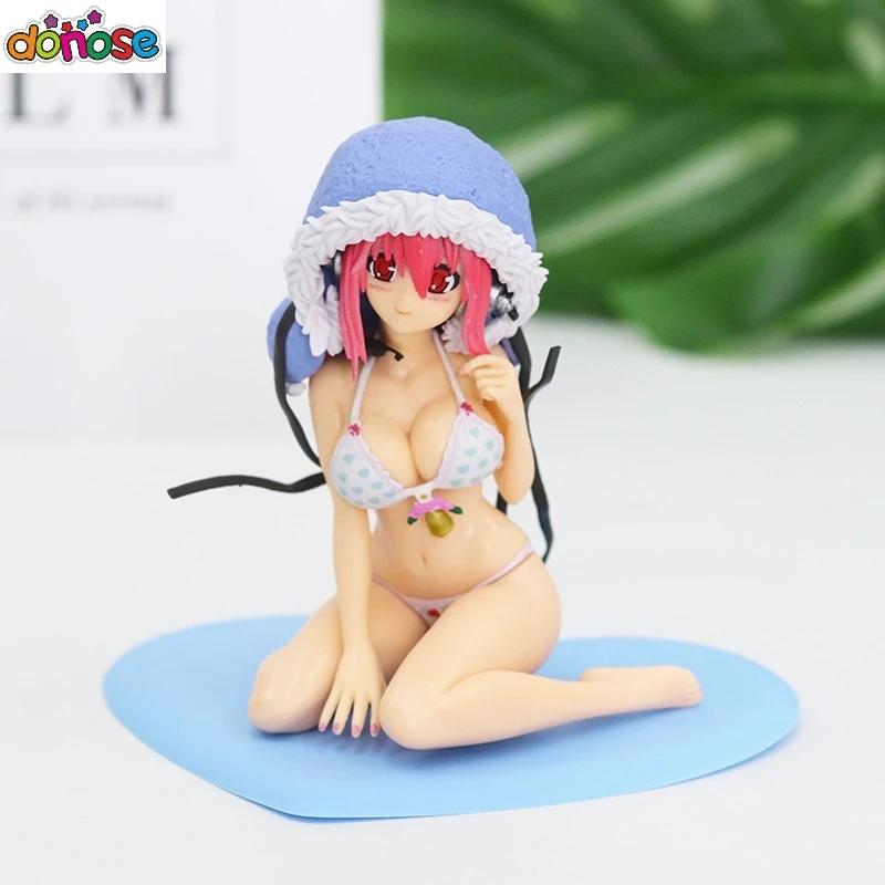 Супер Sonico 13 см ПВХ бикини фигурка игрушки секс девушка фигурки статуя Аниме Соник