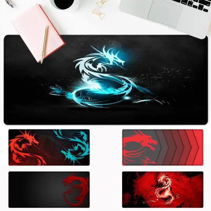 

Funny Dragon Gaming Mouse Pad Gamer Keyboard Maus Pad Desk Mouse Mat Game Accessories For Overwatch