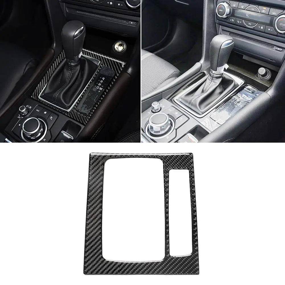 Углеродное волокно подходящую машину Шестерни переключения Панель Стикеры