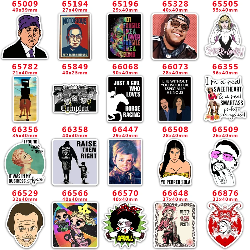 

30 шт./лот плоская смола с принтом Superstars для бантов для волос PR65009