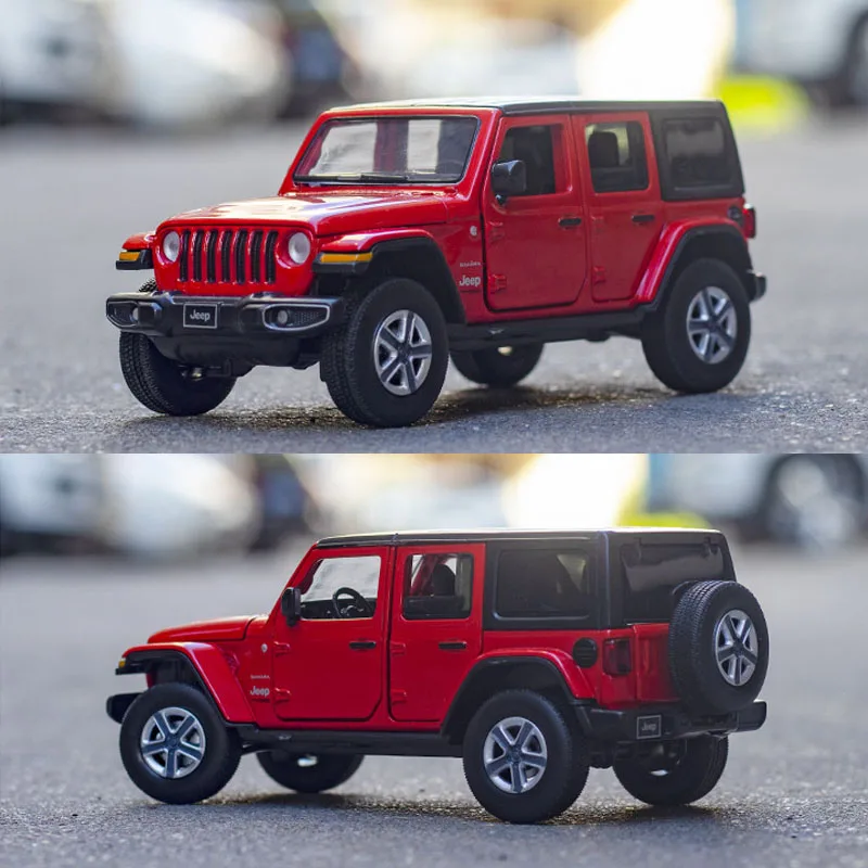 

1:32 Wrangler SUV Car die cast alloy car model Diecasts & Toy Sound collectibles cars toy birthday present boy free shipping