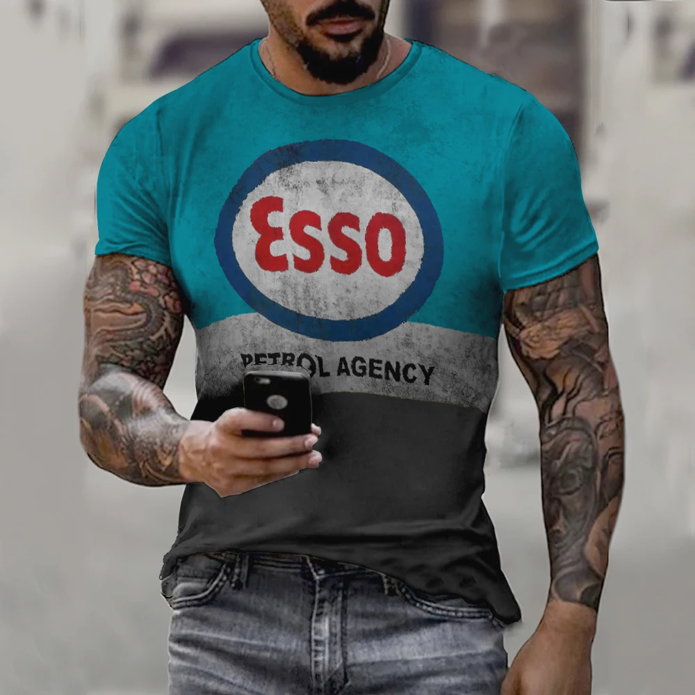 

Разноцветная Летняя мужская футболка 2021, модная Повседневная рубашка с принтом и коротким рукавом