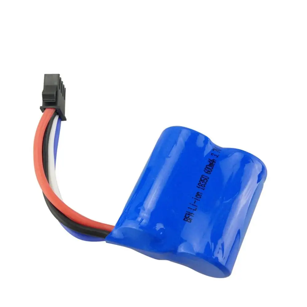 

7.4V(3.7*2) 600mAh Lithium Battery 18350 UDI UDI001 High Speed RC Boat Speedboat Battery