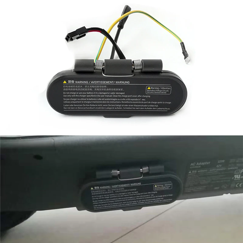 Электрический скутер Зарядная база зарядное устройство порт в сборе для Ninebot MAX