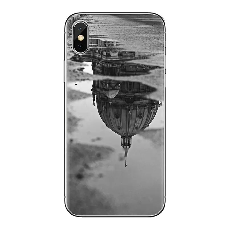 Silicone Skin Cover Reflections Photography apply film For Samsung Galaxy S3 S4 S5 Mini S6 S7 Edge S8 S9 S10 Plus Note 3 4 5 8 9 |