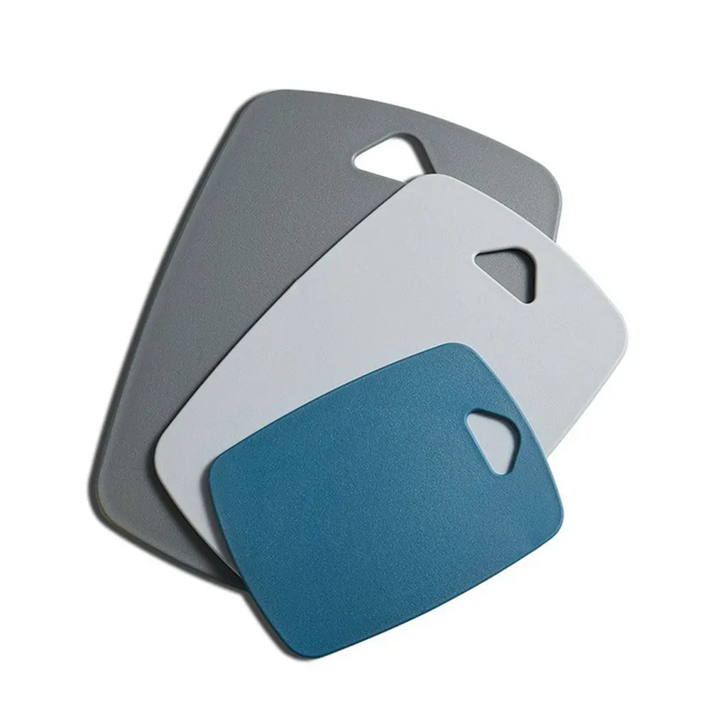 

Kitchen Cutting Board 3-Piece Set Juice Grooves With Easy-Grip Handles Non-Porous Dishwasher Safe Chopping Board