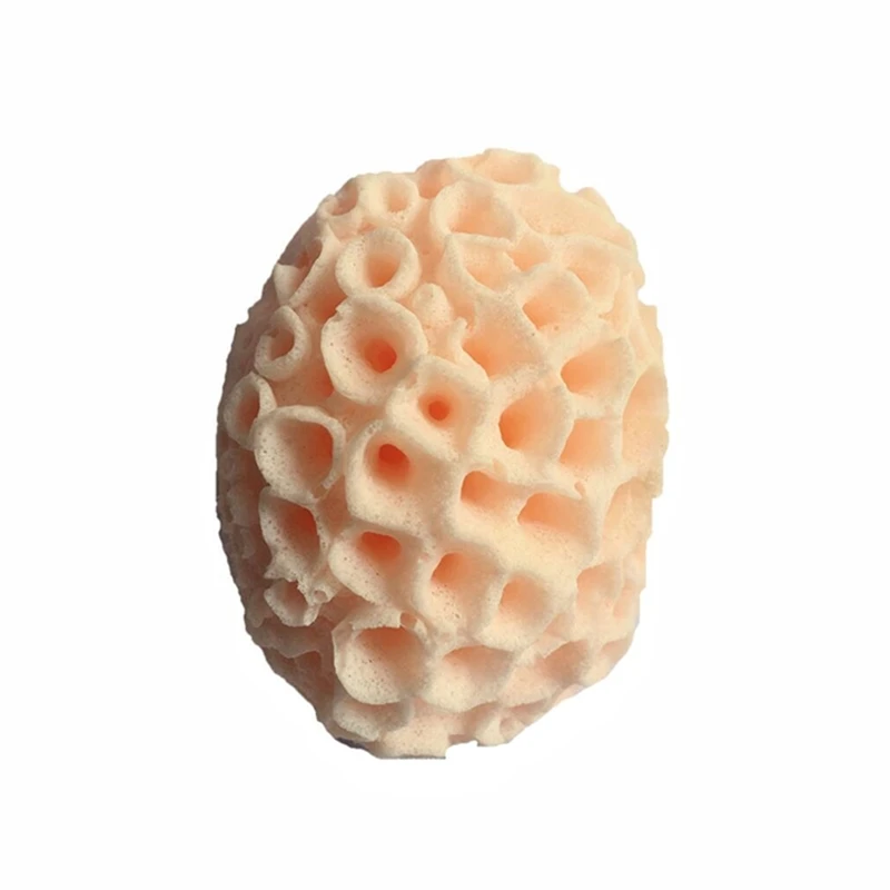 Натуральная морская шерсть губка для замены удаления омертвевшей кожи