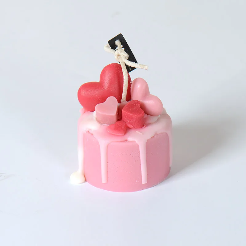 3D Cake Shape Candle Molds DIY Making Mold Birthday Gift Mould | Дом и сад