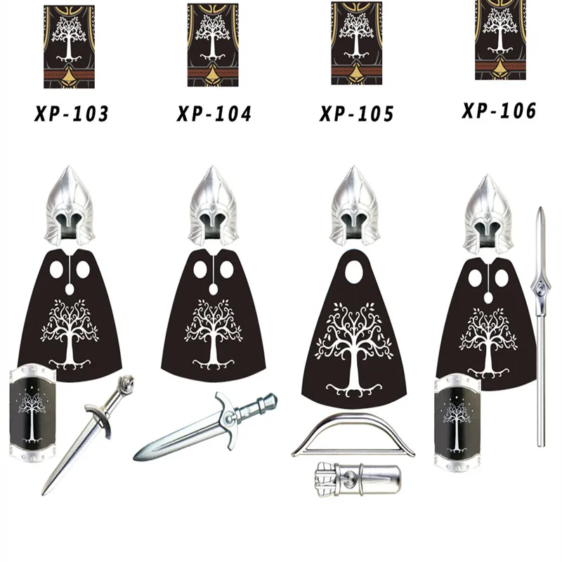 21 шт. темно синяя фигура верный Императорский солдат военные строительные блоки