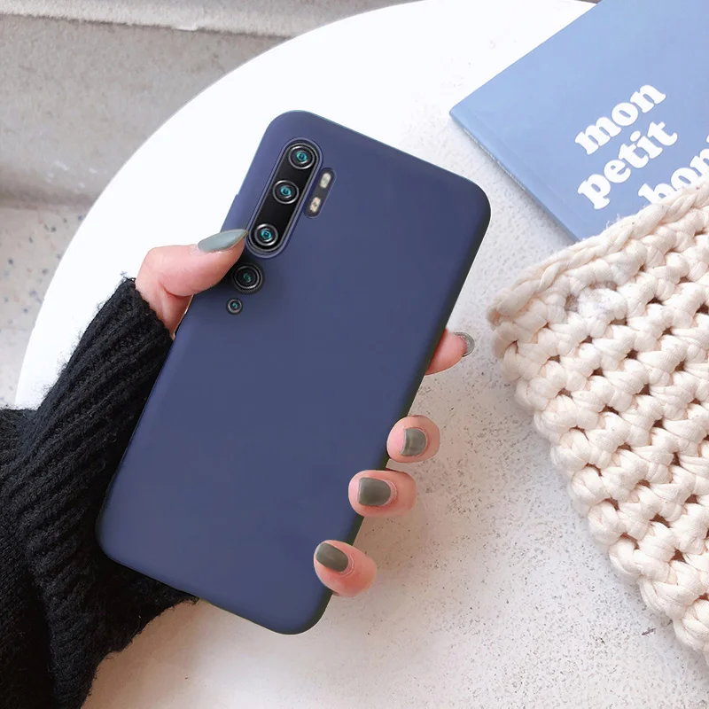 deep blue Чехол для redmi UL 10 cc9 pro redmi k30 k20 чехол funda coque caps etui корпус мягкий тонкий матовый корпус - Цвет: deep blue