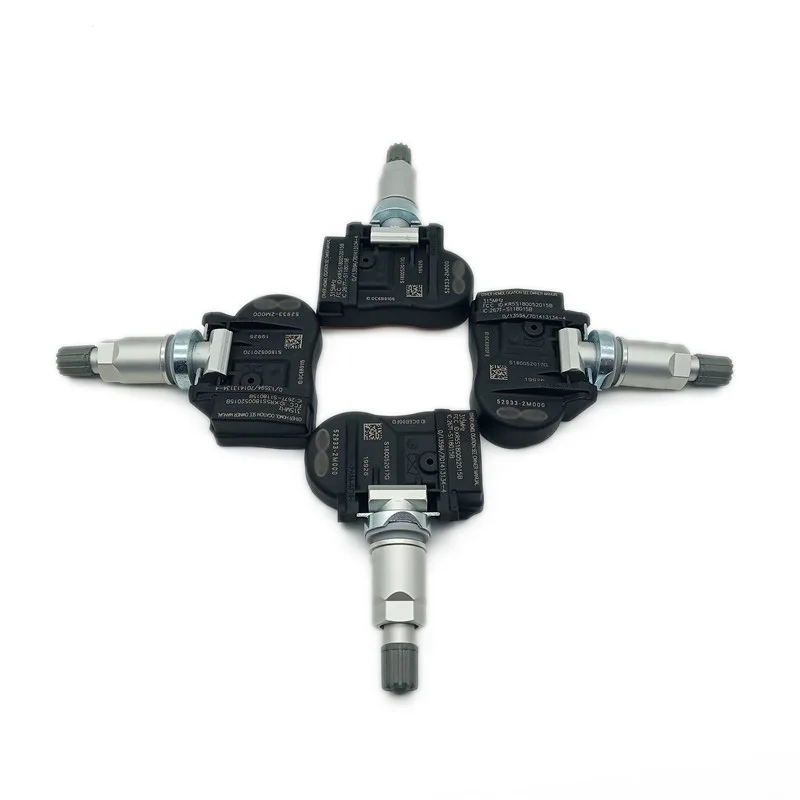 315 МГц TPMS датчик давления в шинах 52933-2M000 для Hyundai Accent Sonata Kia Forte Optima Sorento Soul с комплектом 529332M000