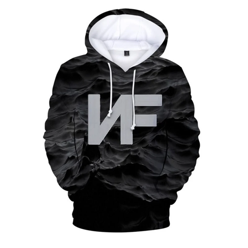 

2021 3D NF Hoodies Men Sweatshirts Women Fashion Hip Hop Hooded Autumn Print American Rapper Pullovers Casual Clothes