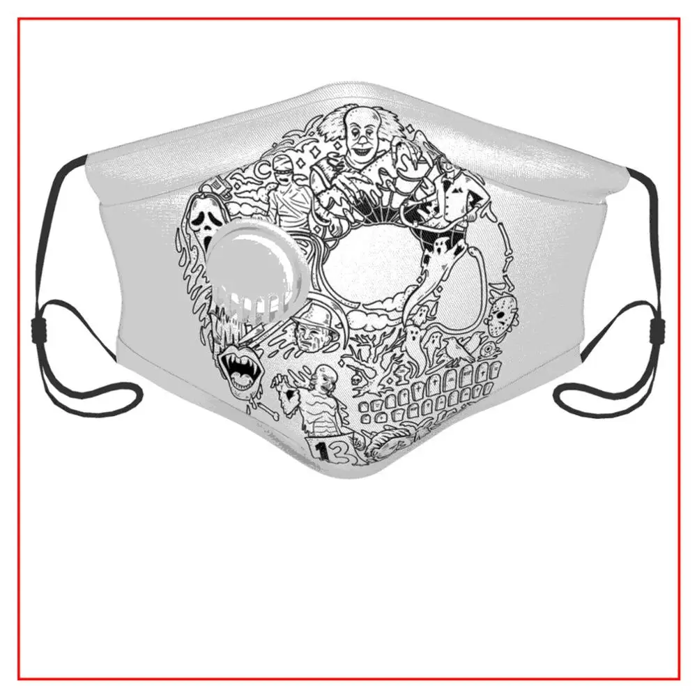 

Kids Men Women Face Mask HORROWEEN face mask designer Shield Protection Washable Cloth Designer Funny Breathing Tokyo Ghoul