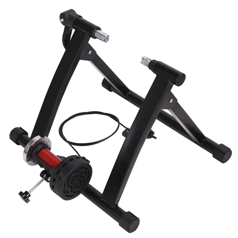Magnetic resistance wire-controlled cycling platform Bicycle training platform Magnetic group indoor fitness cycling platform