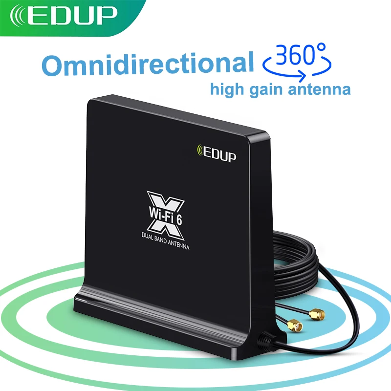 Wi-Fi сетевая карта EDUP с высоким коэффициентом усиления расширенные антенны