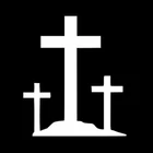 Виниловая наклейка Calvary с крестом, христианские гордости, наклейка на окно автомобиля, настенная наклейка для ноутбука, наклейка на выбор размера и 20 цветов