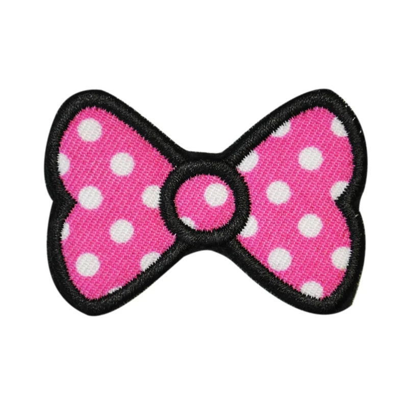 

Bowknot Crown Cartoon Embroidered Patches Sew Iron On Badges King For Dress Bag Jeans T Shirt DIY Appliques Craft Decoration