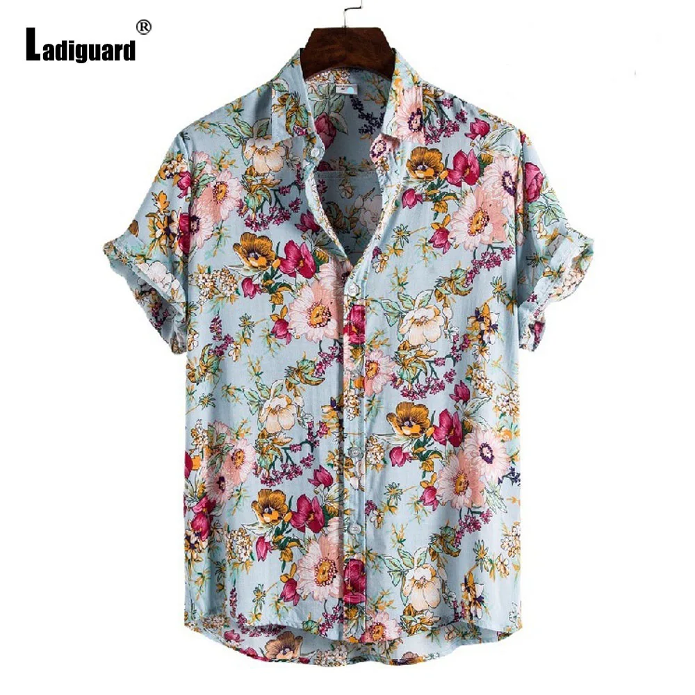 Модная мужская рубашка 2021 однобортный Топ сексуальные Мужская одежда блуза с