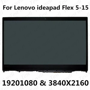 15 6 lcd replacement for lenovo ideapad flex 5 15 flex 5 1570 80xb 81ca flex 5 1580 touch screen digitizer assembly 5d10n46973 free global shipping