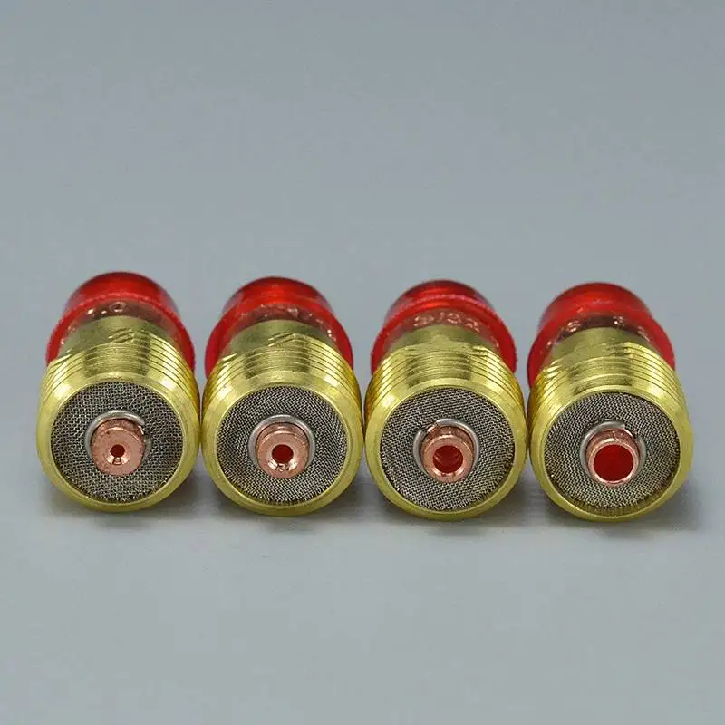 Сварочные горелки TIG газовые коллеты для объектива из глинозема Набор насадок