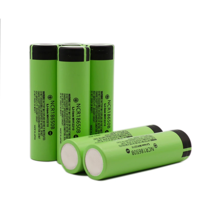 5 шт. 100% новый Оригинальный NCR18650B 3 7 v 3400 mah 18650 литиевая аккумуляторная батарея для