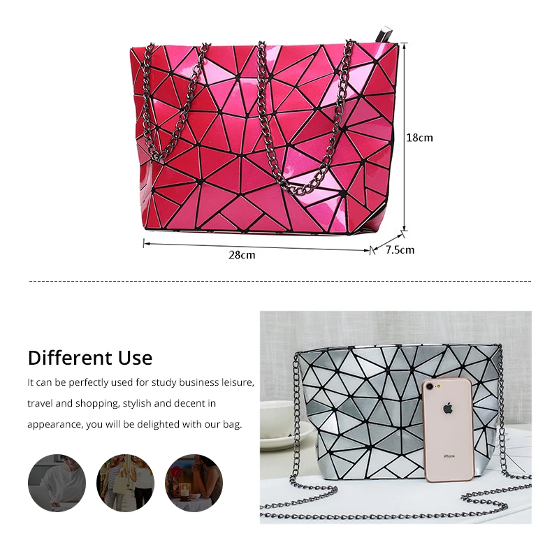 Сумка через плечо для женщин складной мессенджер в стиле ретро роскошная