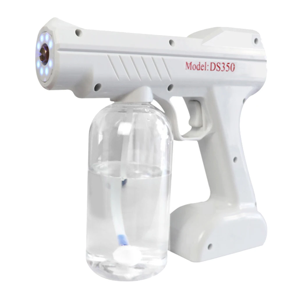 

10W 800ml Electric Sprayer Blue Light Portable Fogger Machine Hair Nanos Steam Spray Guns Home Disinfection