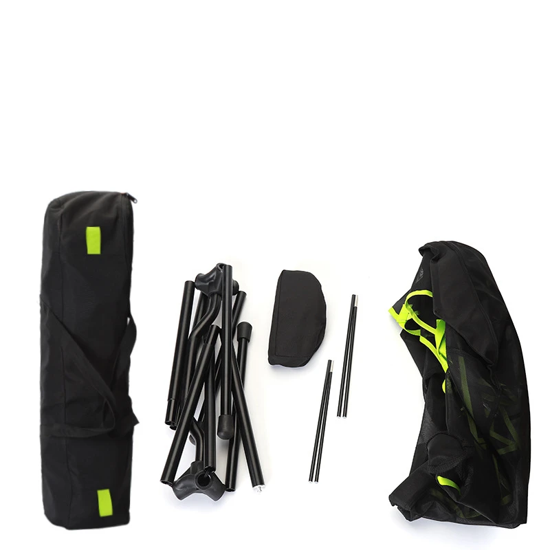 Fiyat Açık Sandalye Balıkçılık Katlanır Ay Sandalye Recliner Kamp Seyahat Taşınabilir Sallanan Sandalye Bahçe Tembel Büyük Sürüm Yastıklar