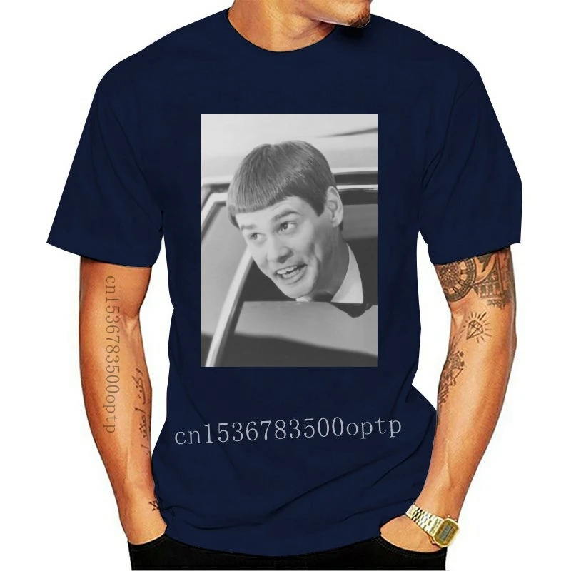 

New Nuevo Camiseta Fuego Hombre Jim Llevar Funny Cara Idea De Regalo Slim Fit Tee Shirt