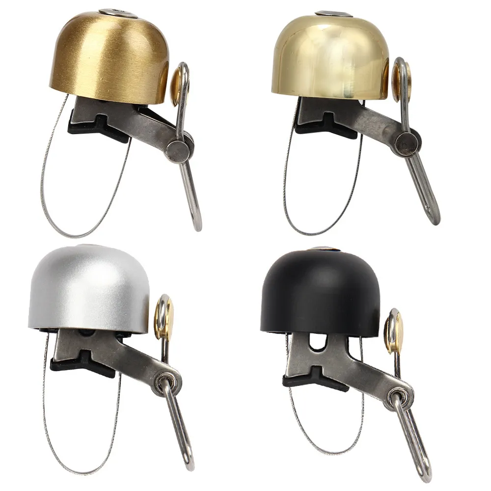 Кольцо колокольчик для велосипеда в винтажном стиле классический аксессуар