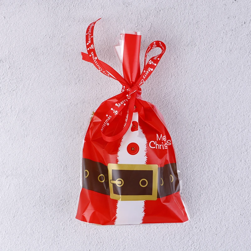 20 шт рождественские конфеты печенье пакет мешок Новогодний подарок Рождество