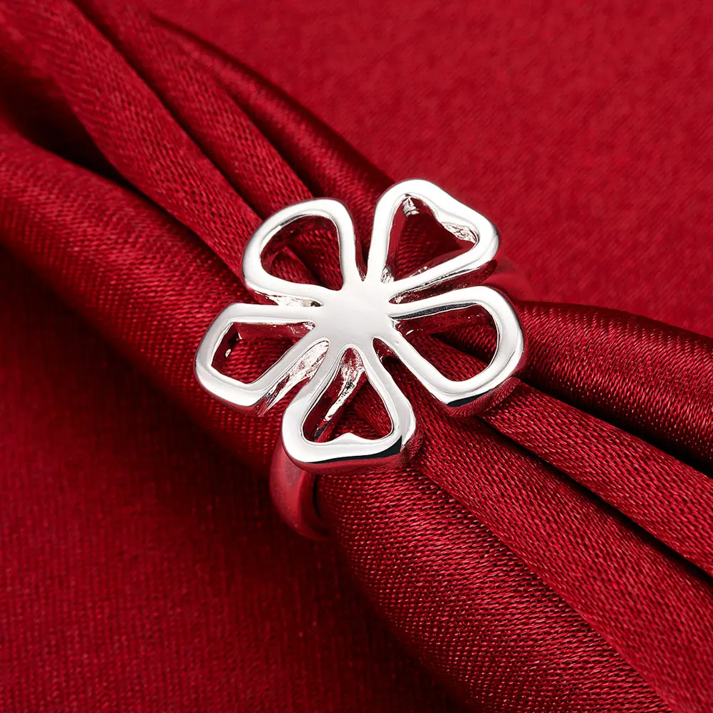 Оптовая продажа кольцо из стерлингового серебра 925 пробы модные свадебные