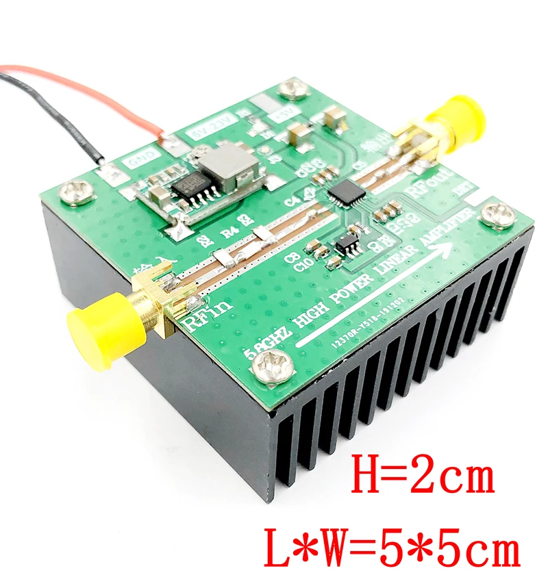 2 4G Φ 5 8G WiFi чистый глушитель макетная плата/RF усилитель мощности для 4 ГГц Bluetooth
