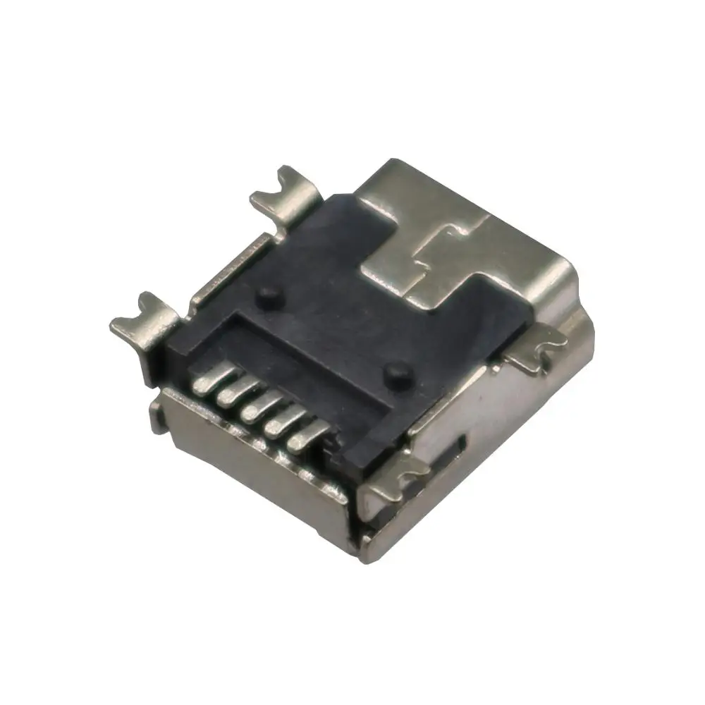 100Pcs Mini USB Type B 5Pin Female SMD SMT Socket Connector For PCB | Обустройство дома