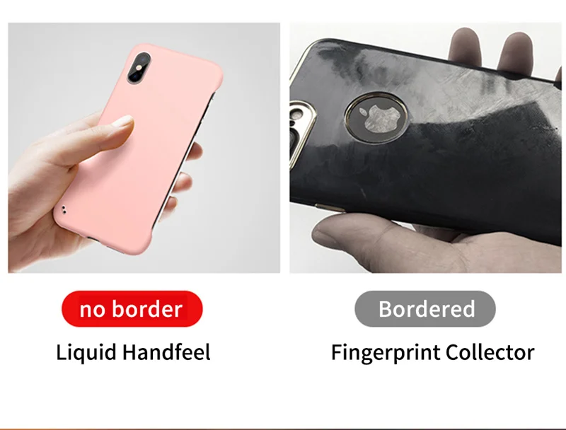Thin Frameless Matte Phone Case For Apple iPhone 11 Pro X XS Max XR 2019 Slim Candy Scrub Hard PC Cover 6 6S 7 8 Plus |