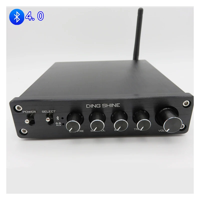 KYSLB DC12-24V 2*50 Вт + 100 TPA3116 CSR8635 4 0 Bluetooth усилитель высокой мощности 2 1 цифровой HIFI с NE5532