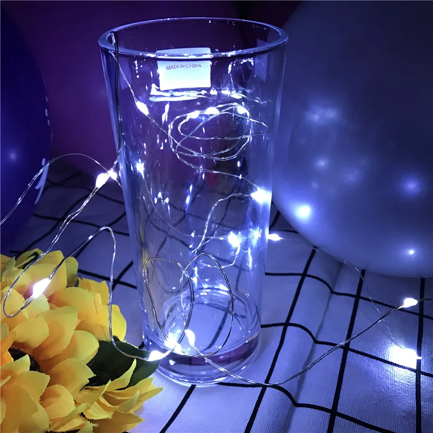 Рождественская/Пасхальная лампа s 1 м/2 м водонепроницаемая медная Сказочная