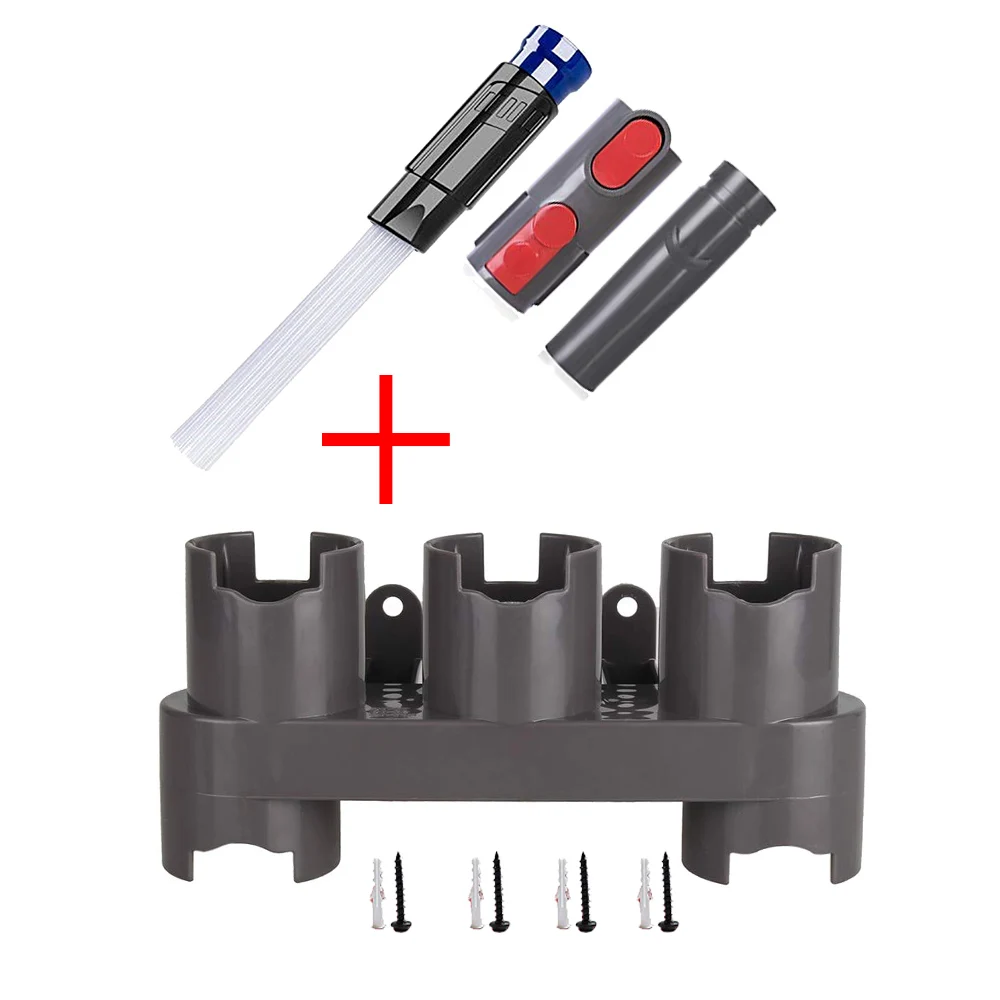 Кронштейн для хранения, держатель для Dyson V7 V8 V10, запчасти для абсолютного пылесоса, щетка, подставка, инструмент, насадка, база, доки, станция, аксессуары