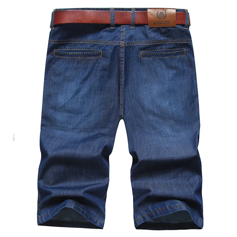 Мужские джинсовые шорты ICPANS повседневные шорты-карго в стиле ретро голубые брюки