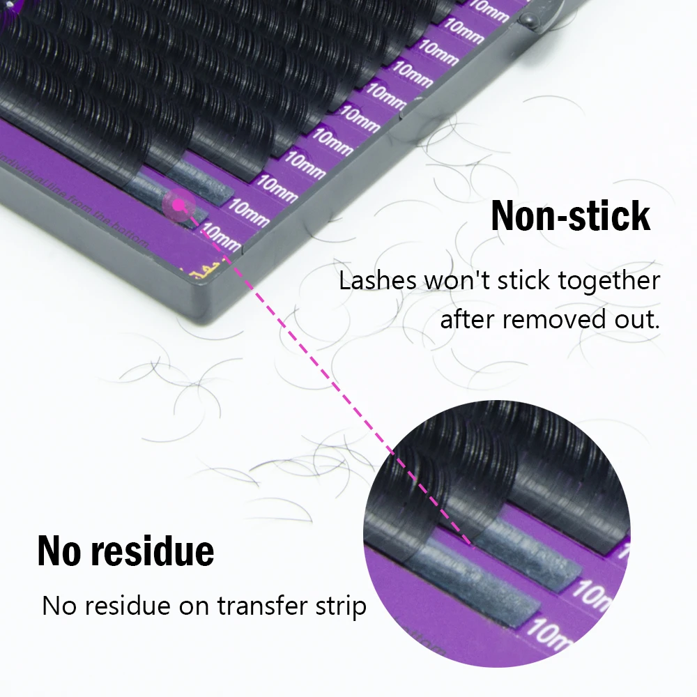 NAGARAKU Eyelashes Makeup Individual Eyelash 50 Cases/Lot Natural Mink Handmade Premium Lashes