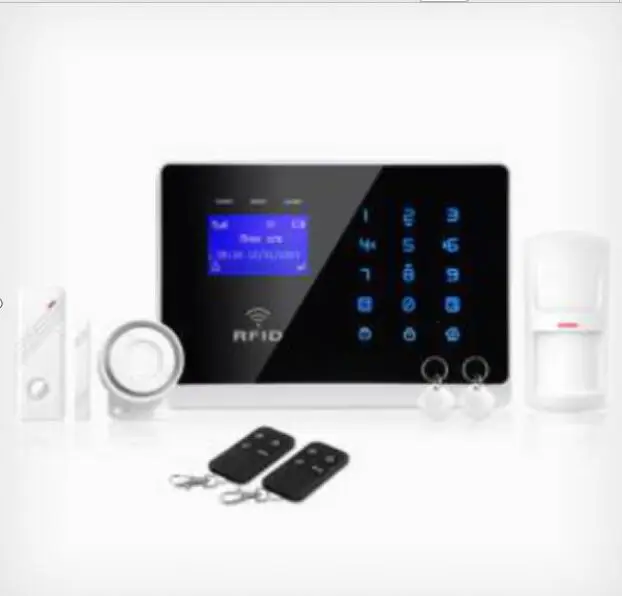 GSM-сигнализация с ЖК-дисплеем и RFID-метками YL-007M2FX (с RFID)