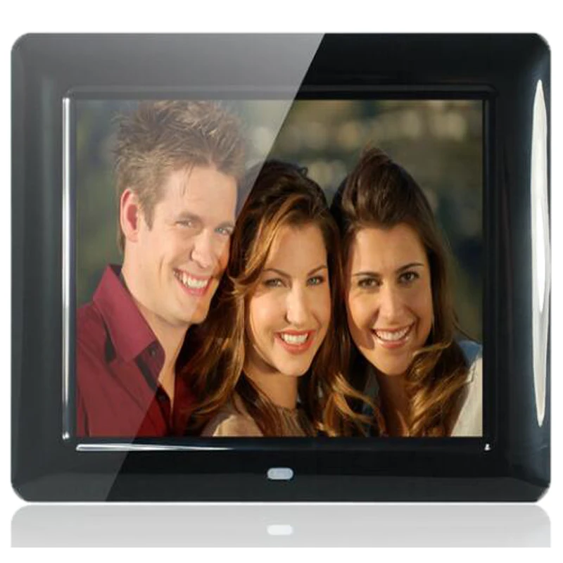8 дюймовая ЖК TFT многофункциональная цифровая фоторамка с MP3/MP4 плеером бесплатная