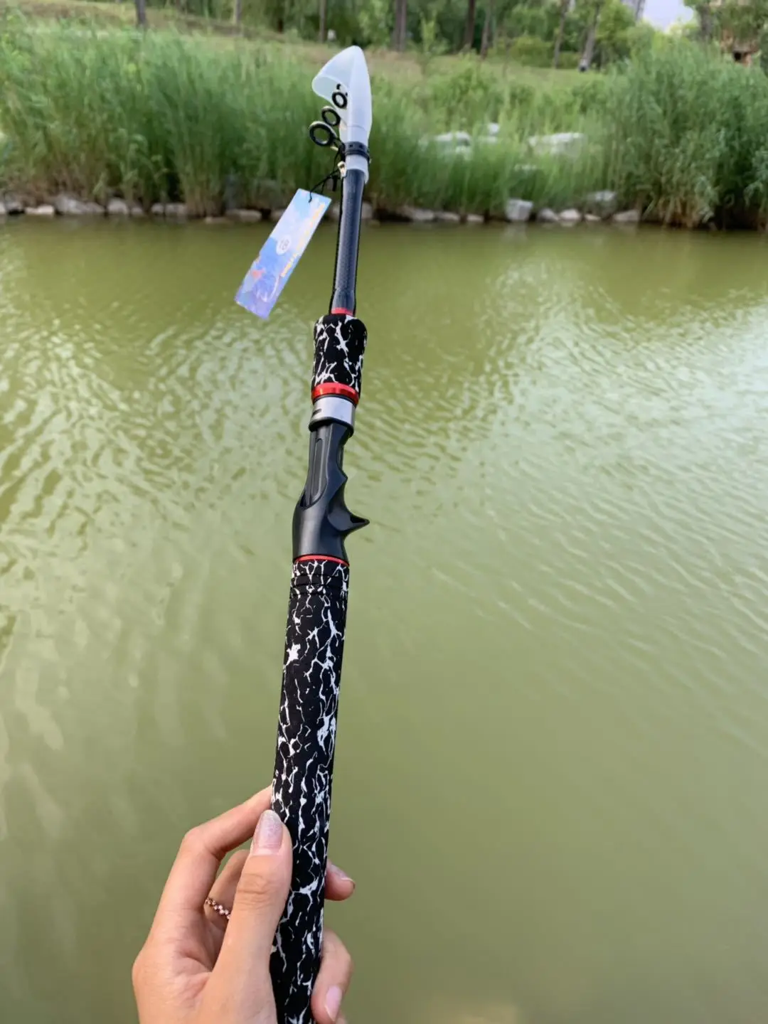 1 8 м-2 7 м стержень карбоновый рыбный полюс телескопическая походная Удочка