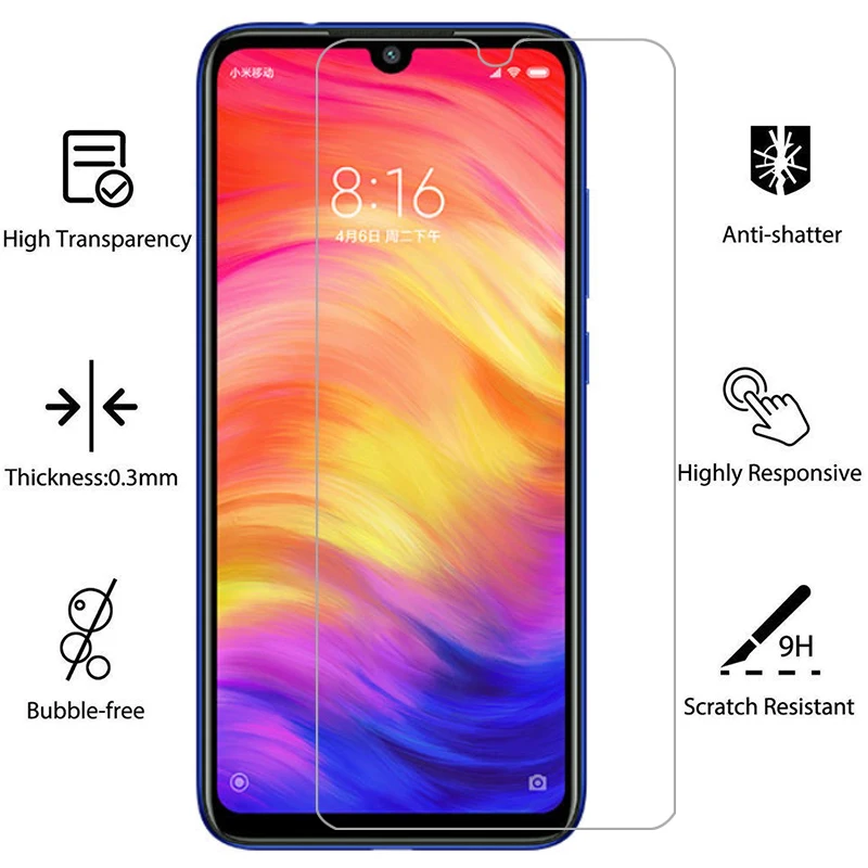

Защитное закаленное стекло для xiaomi redmi note 7 Защита для экрана на note7 не not7 пленка xiomi xiami xaomi readmi remi ksiomi