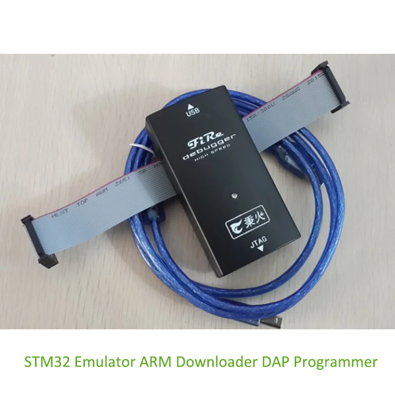 Пожарный лопасть STM32 эмулятор программист DAP Поддержка JTAG SWD|Интегральные схемы| |