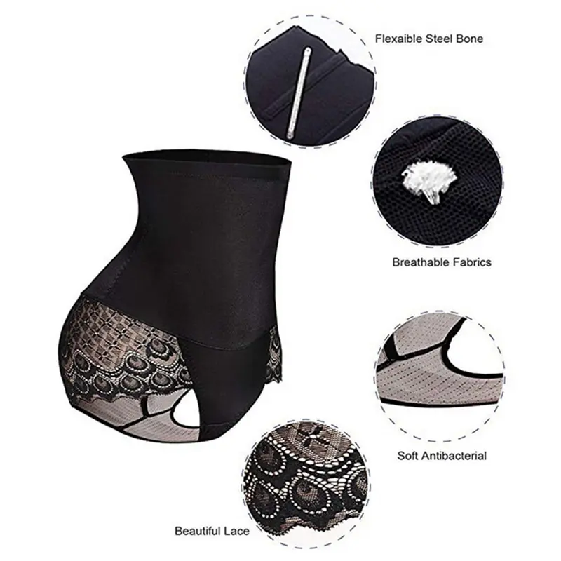 Для женщин Форма одежда тренировки талии тренер Сексуальная кружевная