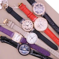 sale discount davena roate crystal old types big lady womens watch japan movt fashion bracelet leather girls gift no box