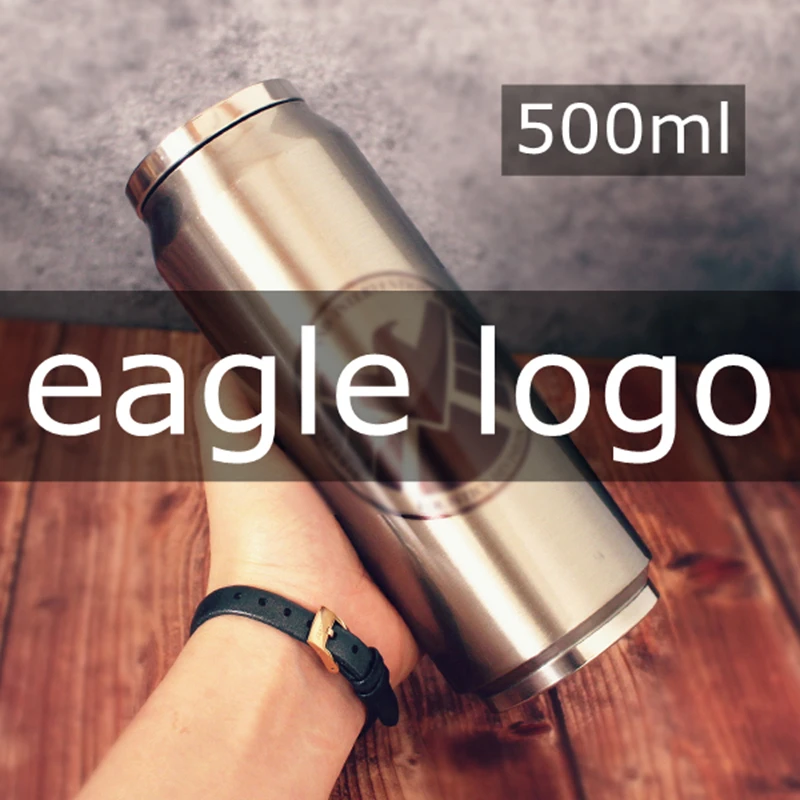 INS модные креативные банки бутылка для воды девочек портативный термос из