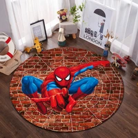 disney kids playmat floor mats anti slip mat cartoon spiderman printed pattern carpet rug for bathroom door living room gift