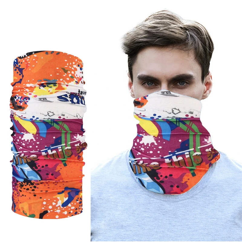 

2020 Seamless Bandana Magic Neckerchief Microfiber Men's Scarf Snood For Women Versatility Caps Cycling Elastic Snood Scrunchie